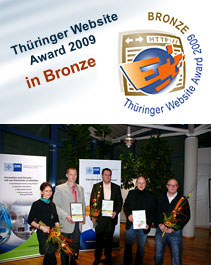 Thringer Website Award 2009